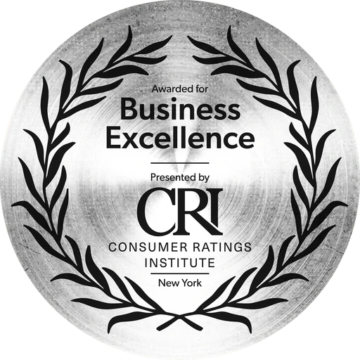 Consumer Ratings Institute Business Excellence insignia for Chicago Style Media